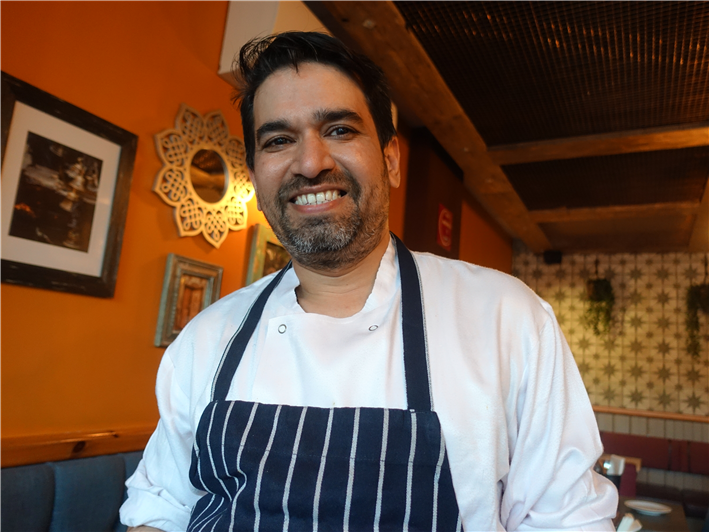 head chef Sanjay Gour